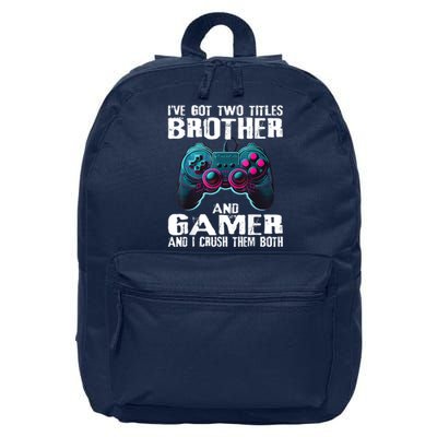 Funny Gamer Sayings For Boy Teens Kids Video Game Gaming 16 in Basic Backpack