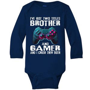 Funny Gamer Sayings For Boy Teens Kids Video Game Gaming Baby Long Sleeve Bodysuit