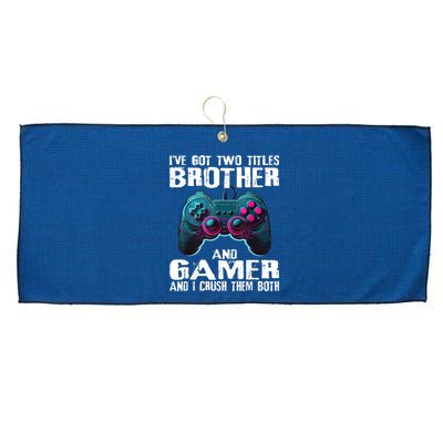 Funny Gamer Sayings For Boy Teens Kids Video Game Gaming Large Microfiber Waffle Golf Towel