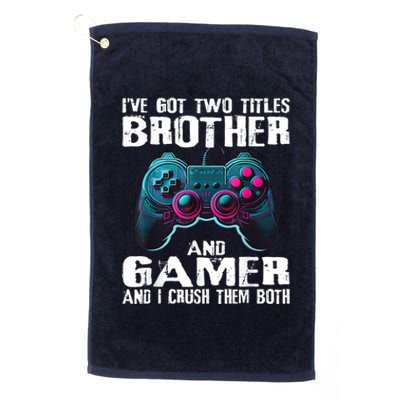 Funny Gamer Sayings For Boy Teens Kids Video Game Gaming Platinum Collection Golf Towel