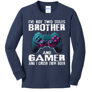 Funny Gamer Sayings For Boy Teens Kids Video Game Gaming Kids Long Sleeve Shirt