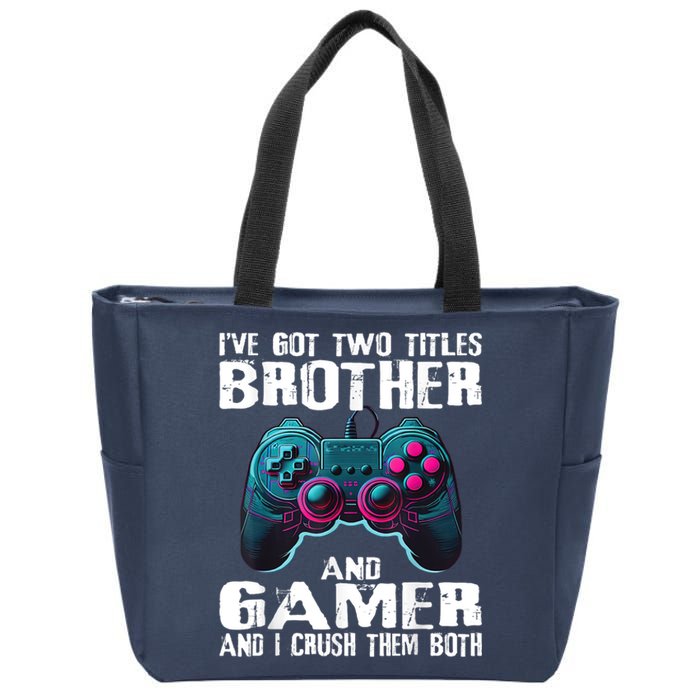 Funny Gamer Sayings For Boy Teens Kids Video Game Gaming Zip Tote Bag