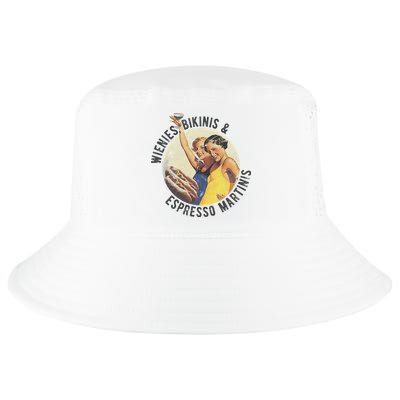Fun Girl Summer Essentials Wienies Bikinis Espresso Martinis Cool Comfort Performance Bucket Hat