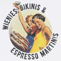 Fun Girl Summer Essentials Wienies Bikinis Espresso Martinis Bucket Hat