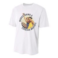 Fun Girl Summer Essentials Wienies Bikinis Espresso Martinis Youth Performance Sprint T-Shirt