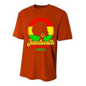 Freemeaningful Giftish Since 1865 Juneteenth American Flag Black History Meaning Performance Sprint T-Shirt