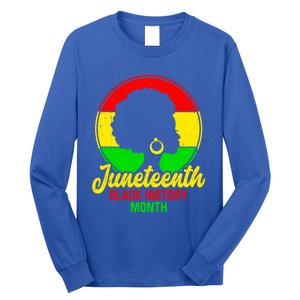 Freemeaningful Giftish Since 1865 Juneteenth American Flag Black History Meaning Long Sleeve Shirt