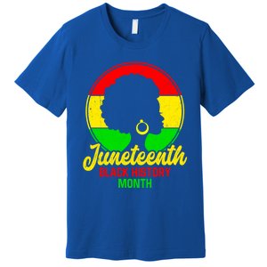 Freemeaningful Giftish Since 1865 Juneteenth American Flag Black History Meaning Premium T-Shirt