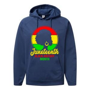 Freemeaningful Giftish Since 1865 Juneteenth American Flag Black History Meaning Performance Fleece Hoodie