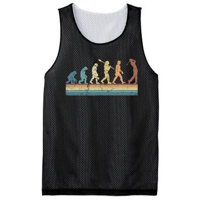 Funny Golf Sports Evolution Of Man Vintage Golfing Mesh Reversible Basketball Jersey Tank