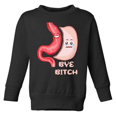 Funny Gastric Sleeve Bariatric Vsg Surgery Gastric Awareness Toddler Sweatshirt