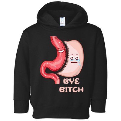 Funny Gastric Sleeve Bariatric Vsg Surgery Gastric Awareness Toddler Hoodie