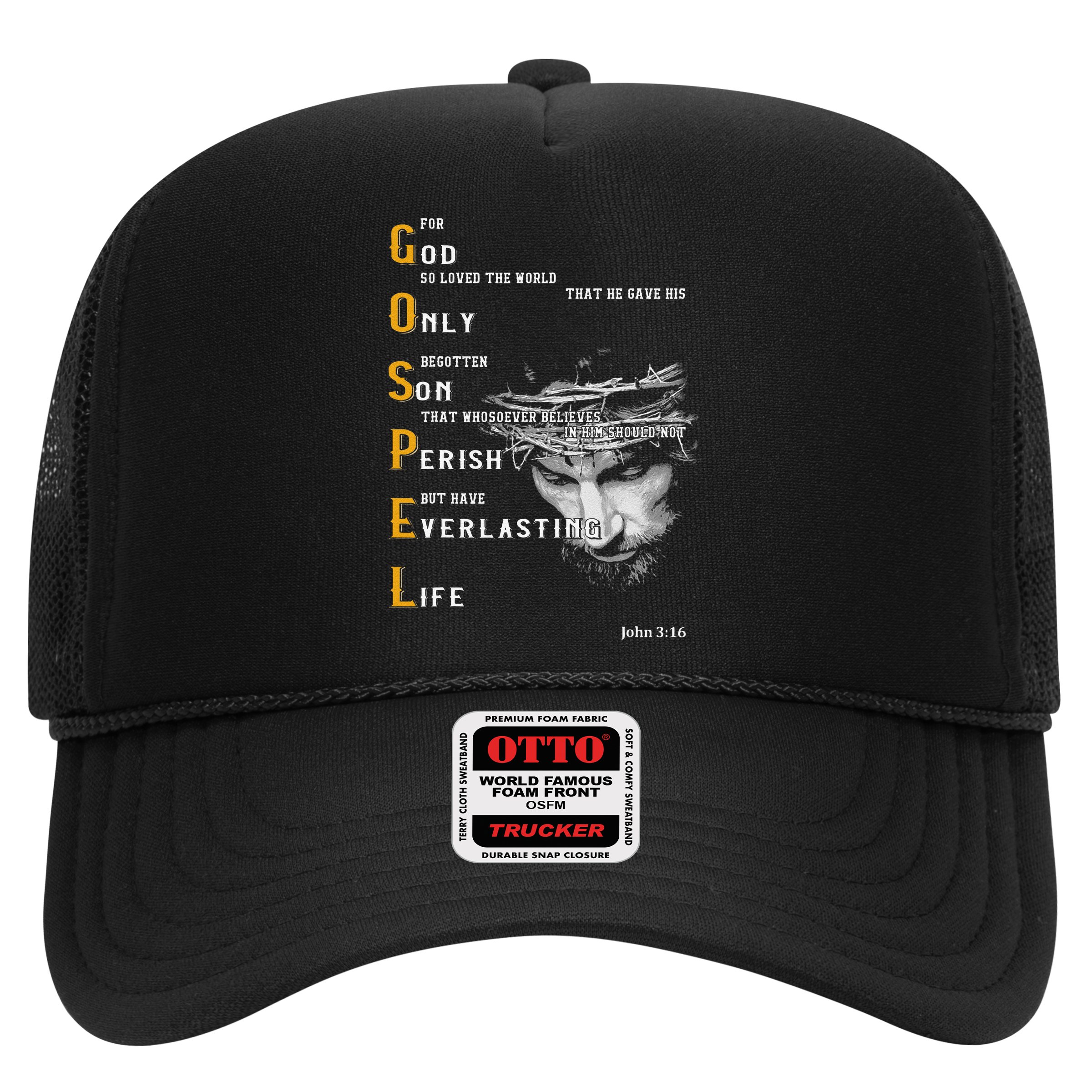 For God So Loved The World Love Jesus Christian Hat