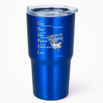For God So Loved The World Love Jesus Christian Tumbler