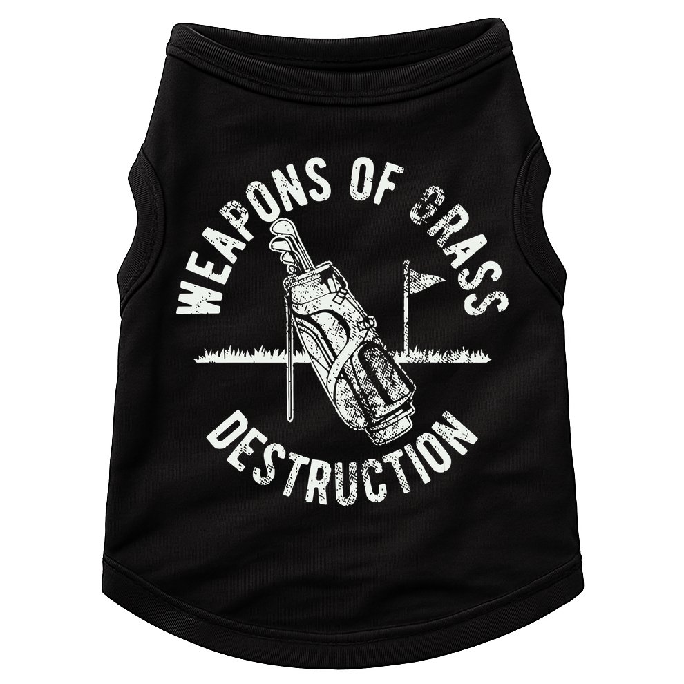 Funny Golf Sports Doggie Tank
