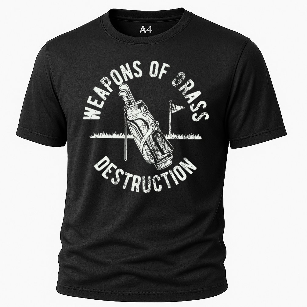 Funny Golf Sports Cooling Performance Crew T-Shirt