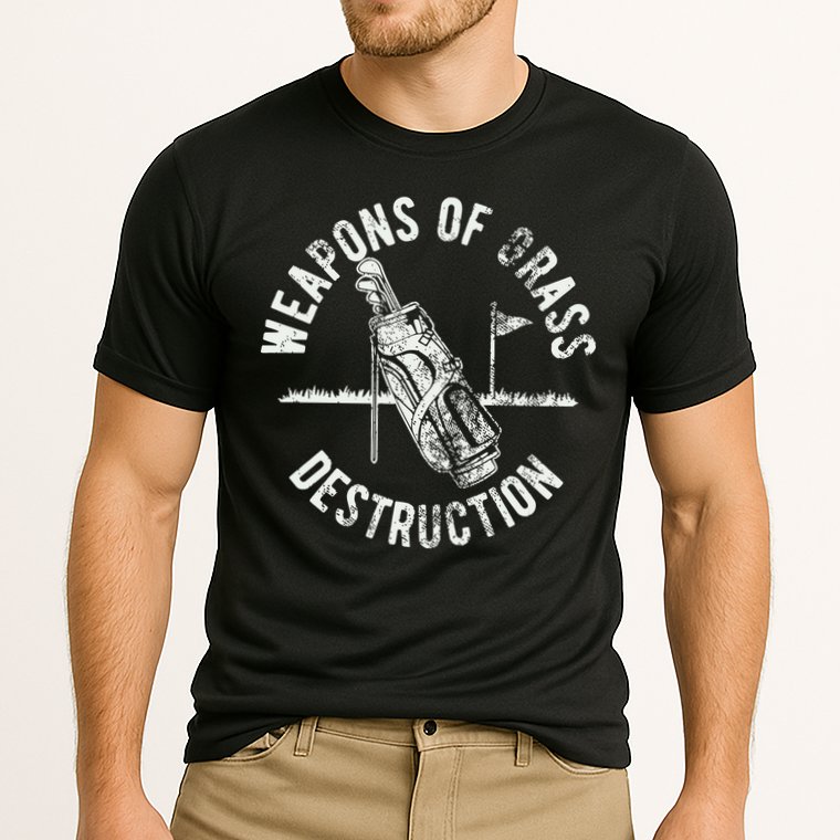 Funny Golf Sports Cooling Performance Crew T-Shirt