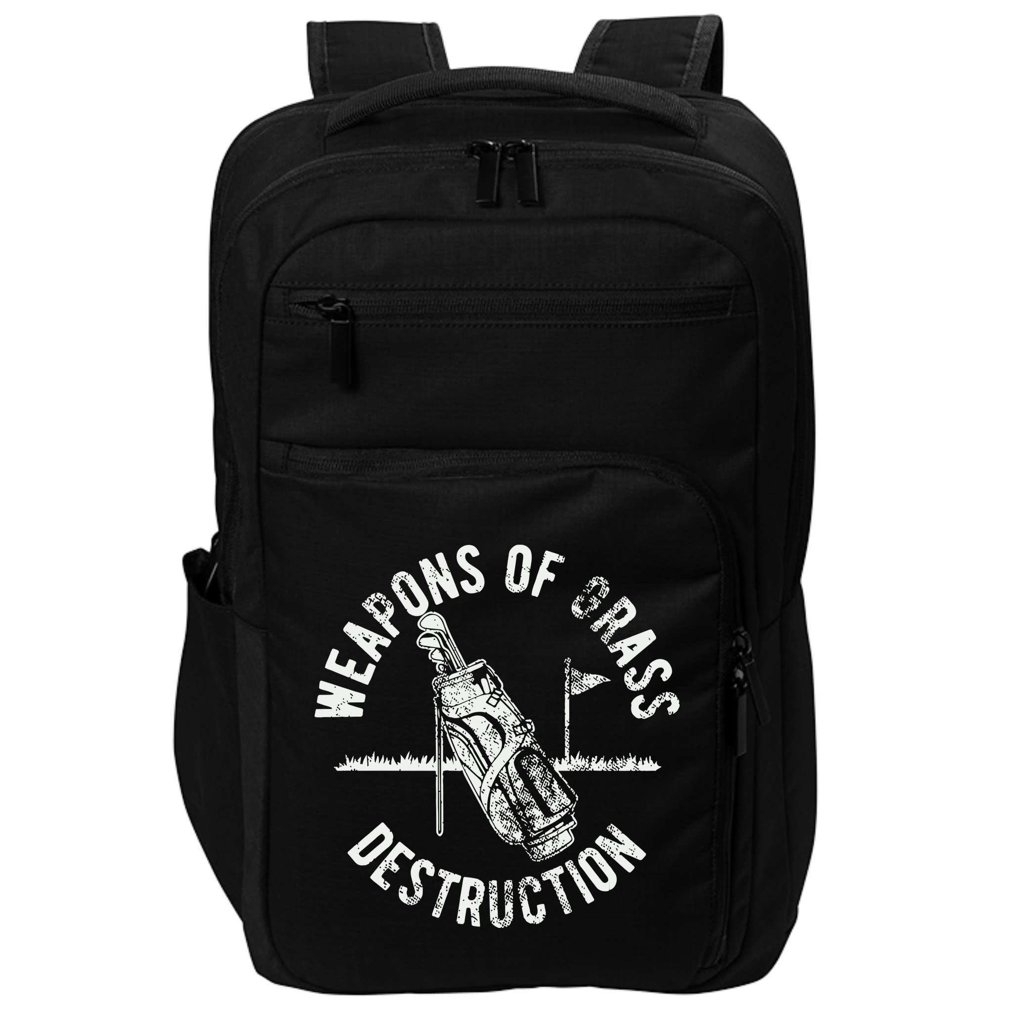 Funny Golf Sports Impact Tech Backpack