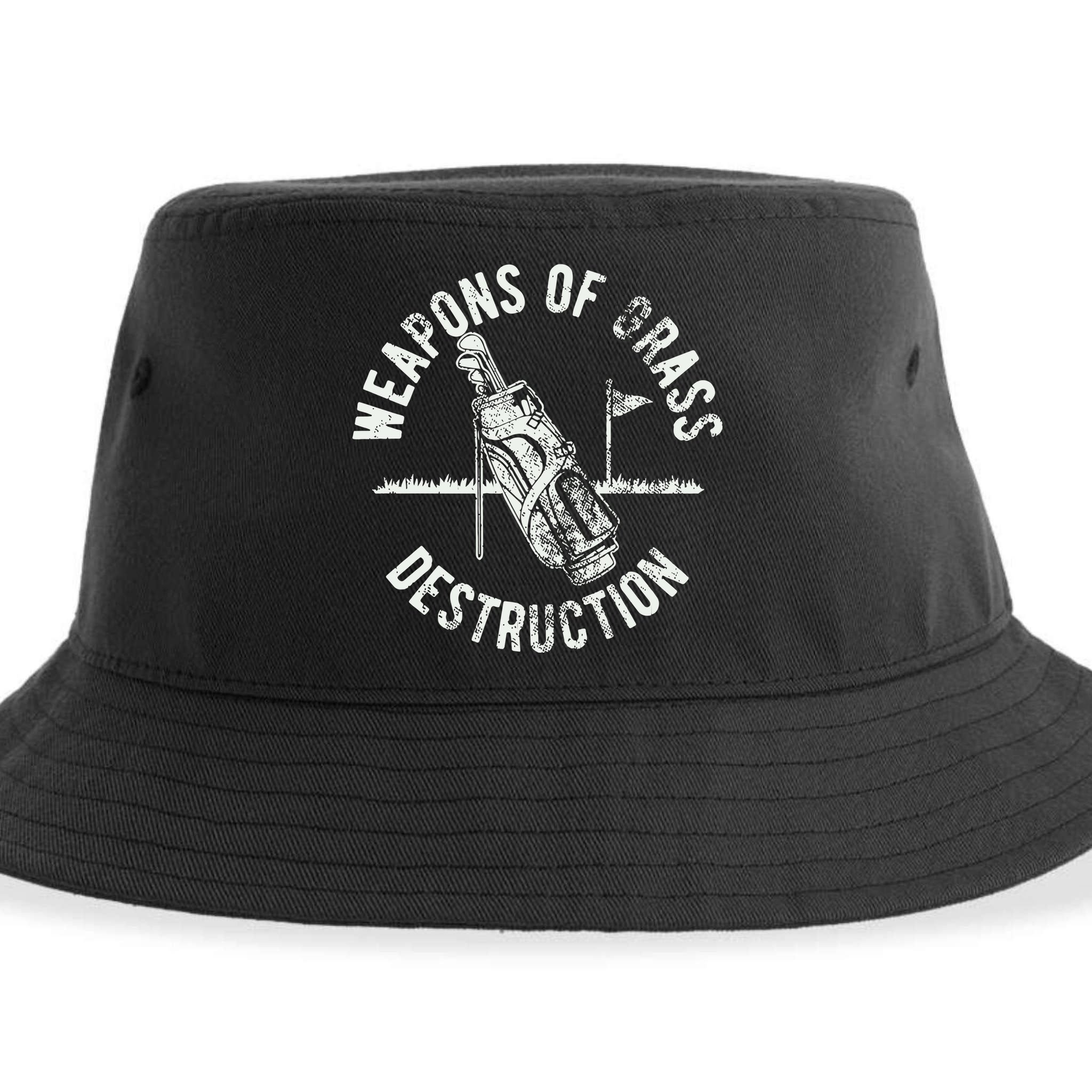 Funny Golf Sports Sustainable Bucket Hat