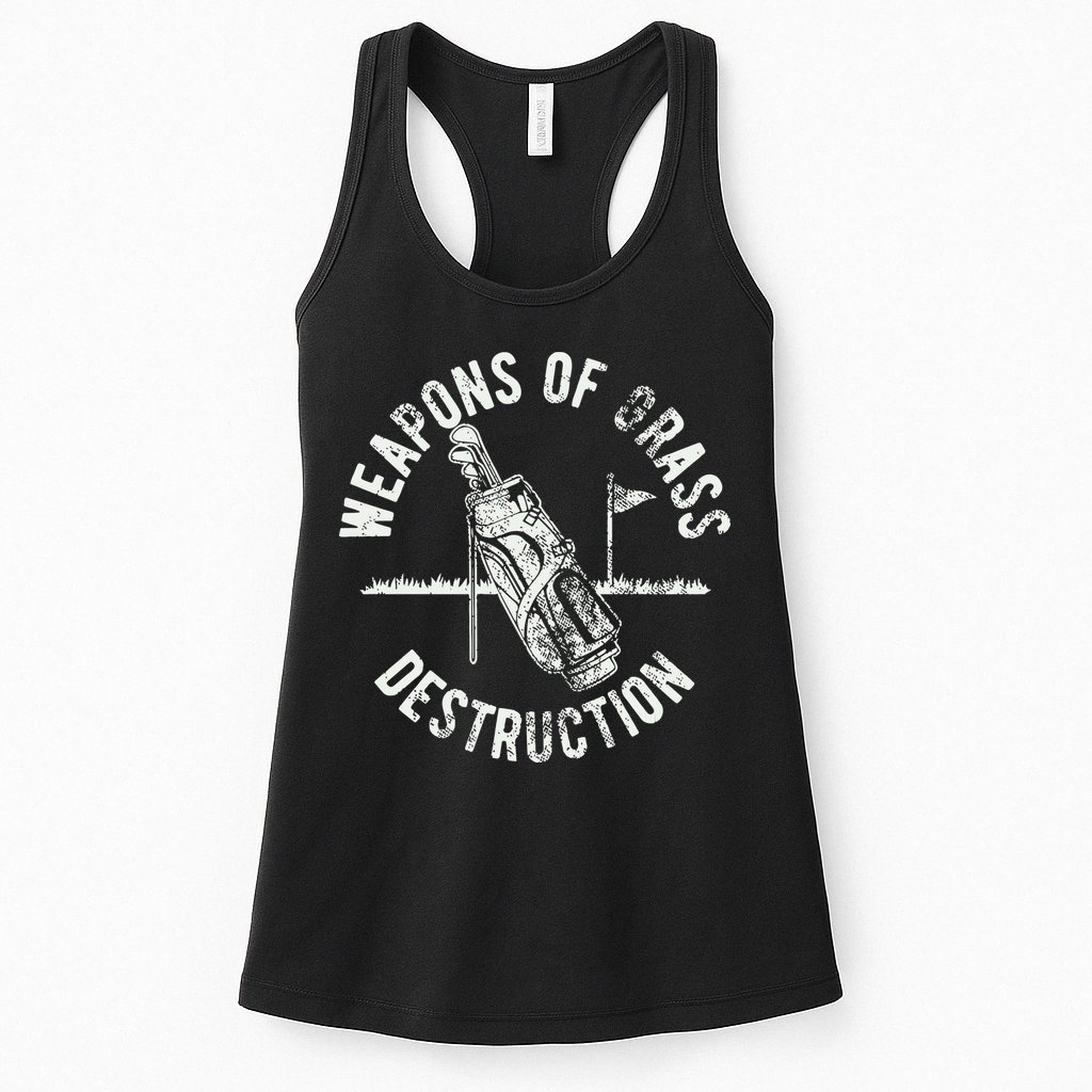 Funny Golf Sports Womens Tank Top