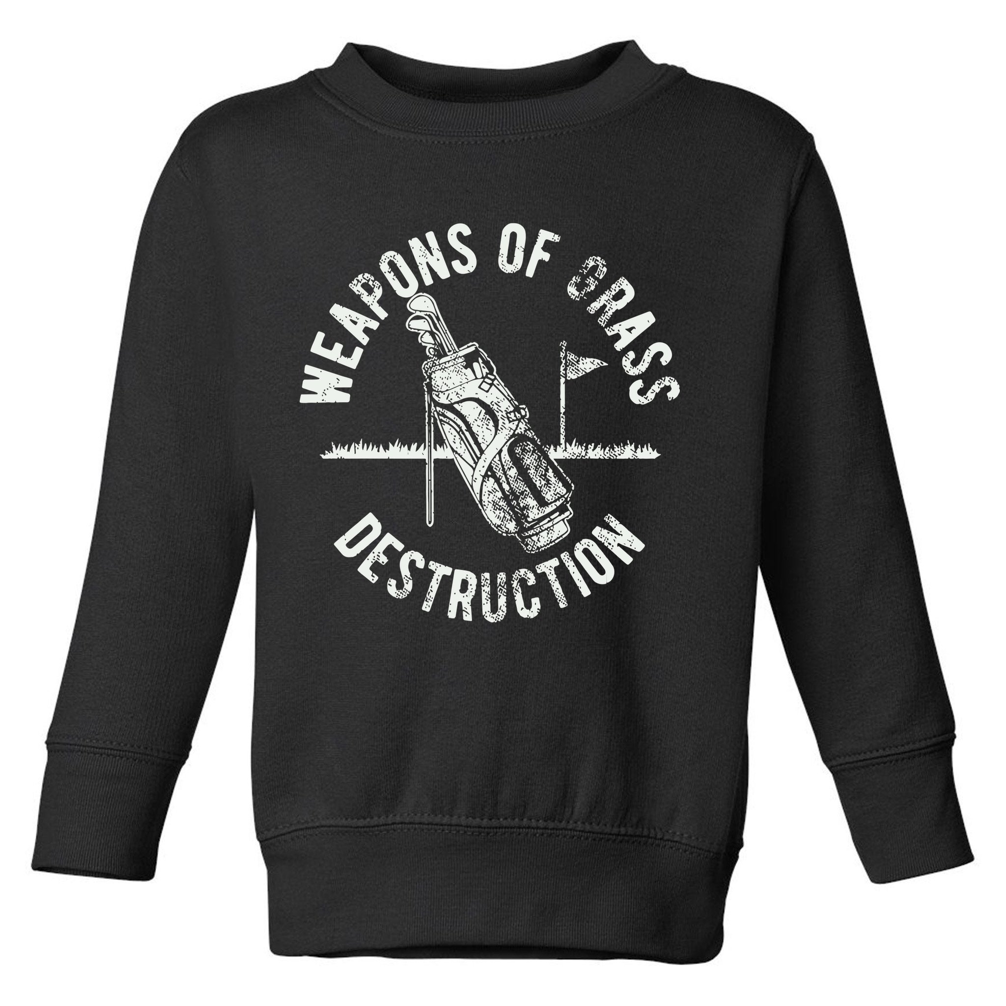 Funny Golf Sports Toddler Sweatshirt