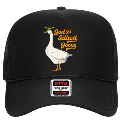 Funny GodS Silliest Goose Funny Trucker Hat