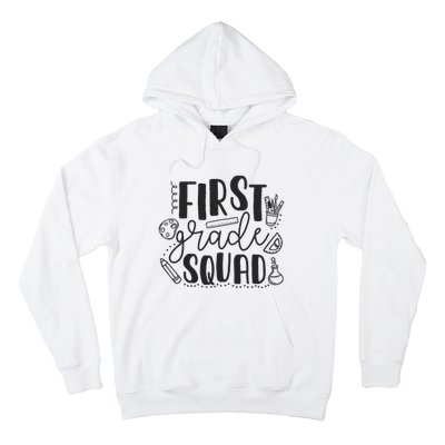 First Grade Squad Teacher Hoodie