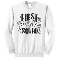 First Grade Squad Teacher Sweatshirt