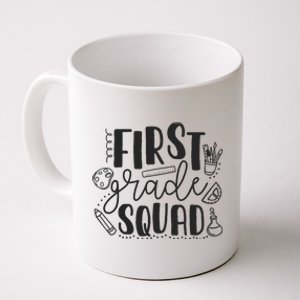 First Grade Squad Teacher Coffee Mug