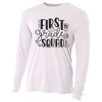 First Grade Squad Teacher Cooling Performance Long Sleeve Crew