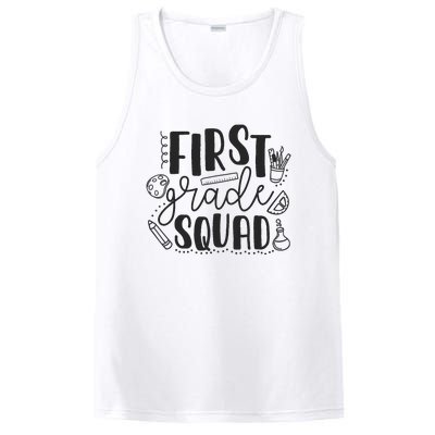 First Grade Squad Teacher PosiCharge Competitor Tank