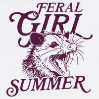 Feral Girl Summer Cooling Performance Crew T-Shirt