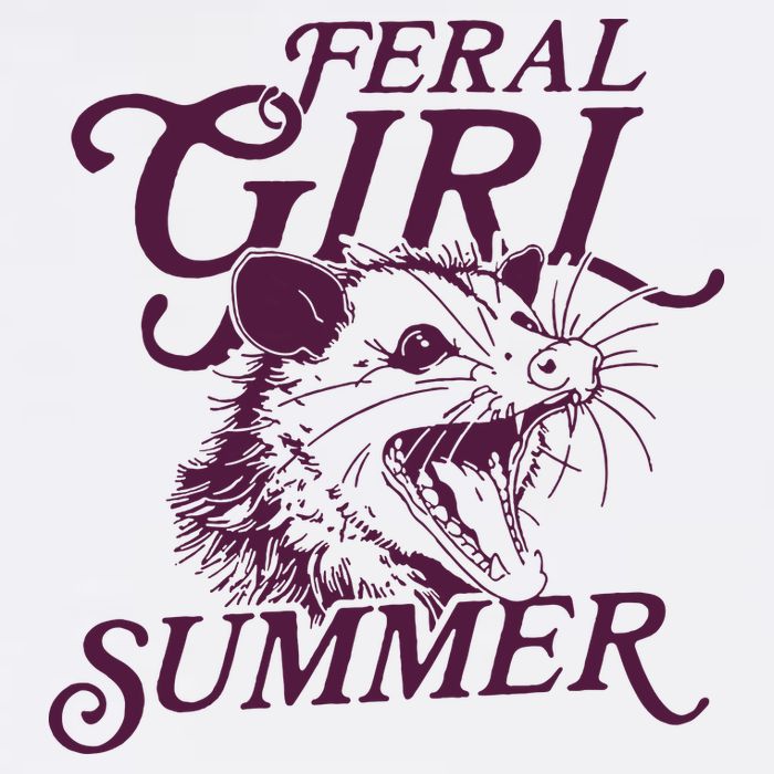 Feral Girl Summer Cooling Performance Crew T-Shirt