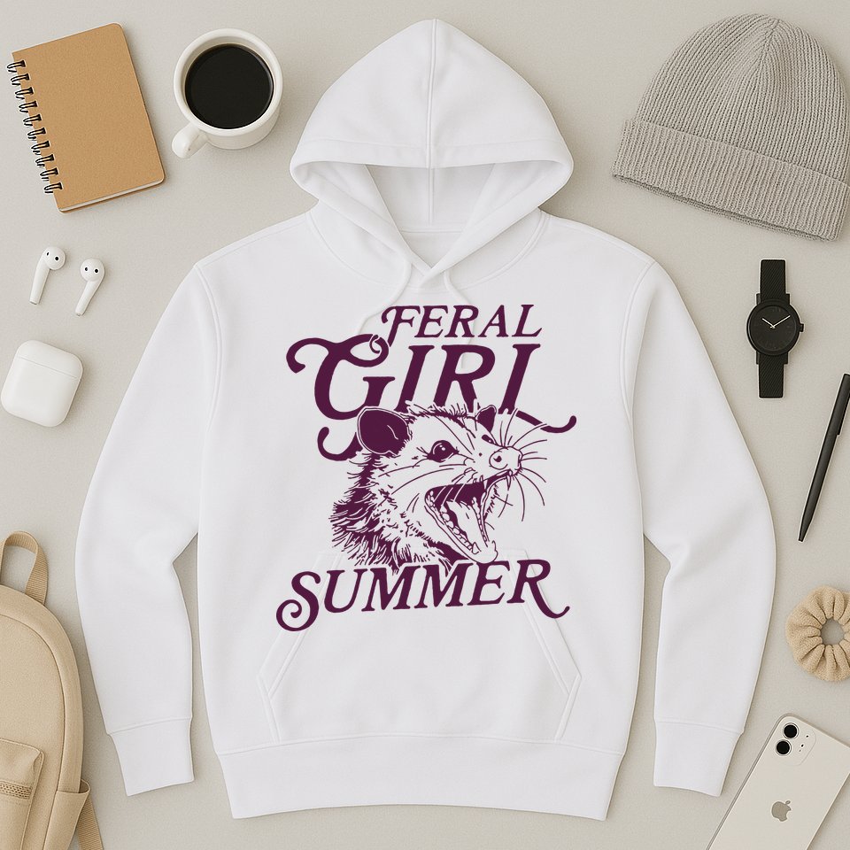Feral Girl Summer Hoodie