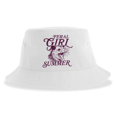 Feral Girl Summer Sustainable Bucket Hat