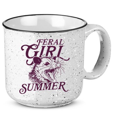Feral Girl Summer 15oz Campfire Ceramic Mug