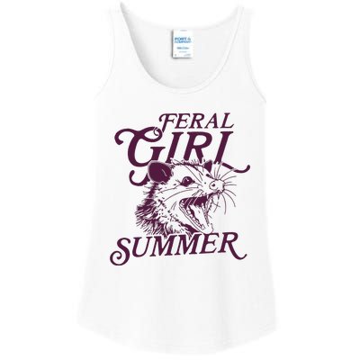 Feral Girl Summer Ladies Essential Tank