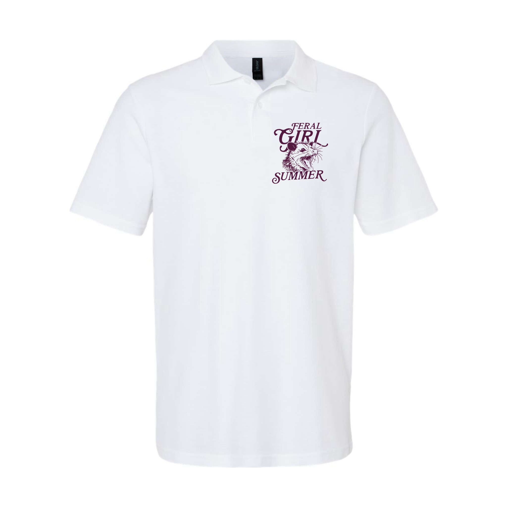 Feral Girl Summer Polo