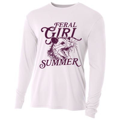 Feral Girl Summer Cooling Performance Long Sleeve Crew