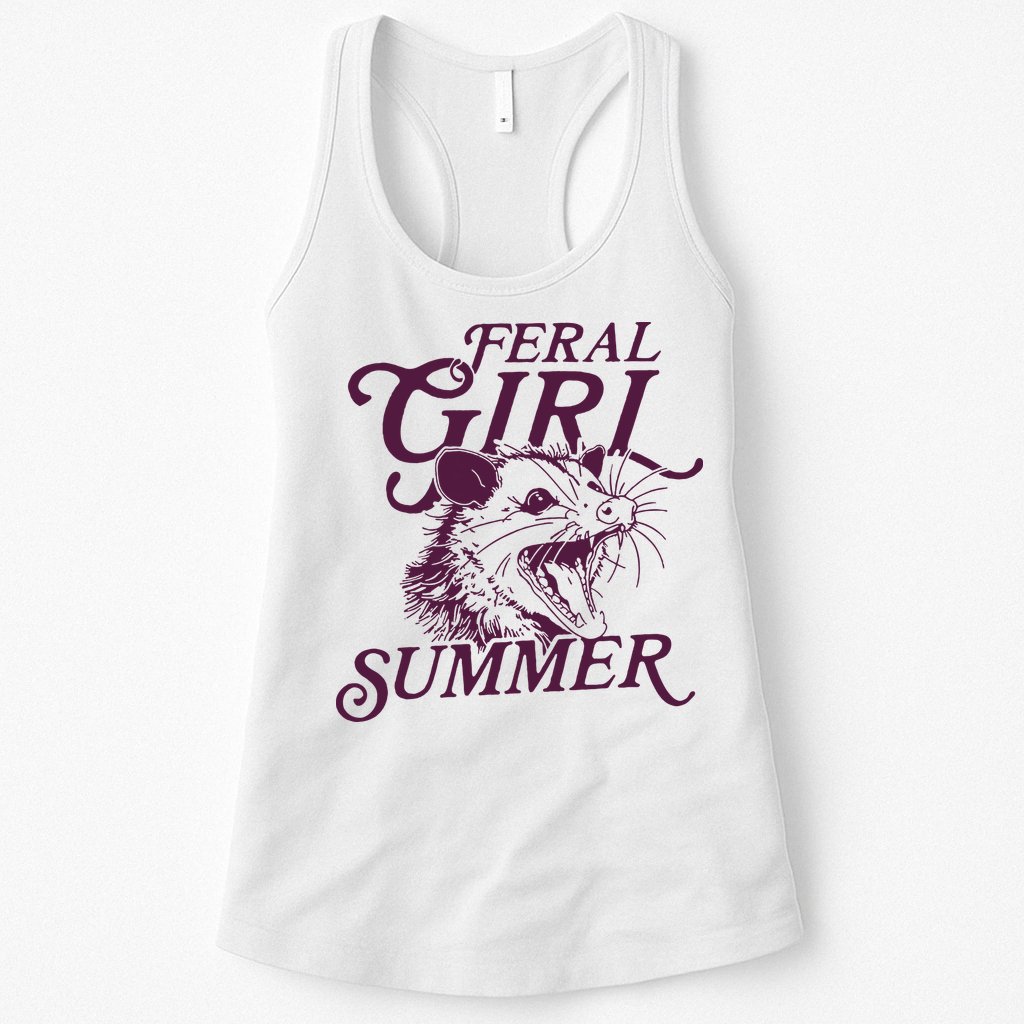 Feral Girl Summer Womens Tank Top