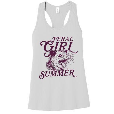 Feral Girl Summer Women's Racerback Tank