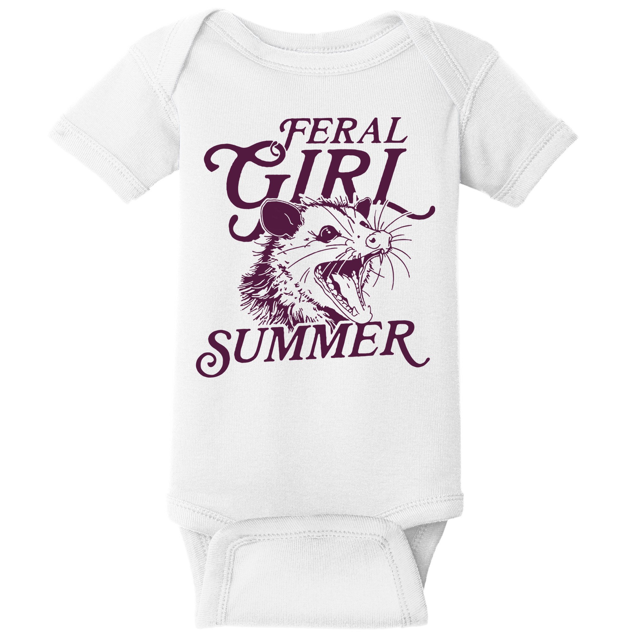 Feral Girl Summer Baby Bodysuit