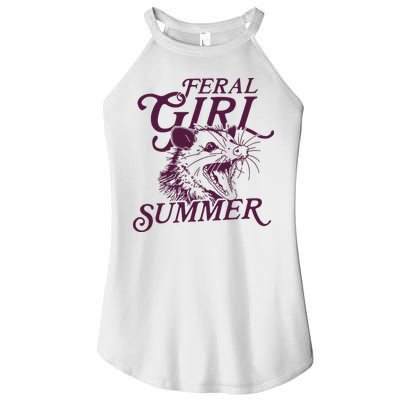 Feral Girl Summer Women's Perfect Tri Rocker Tank