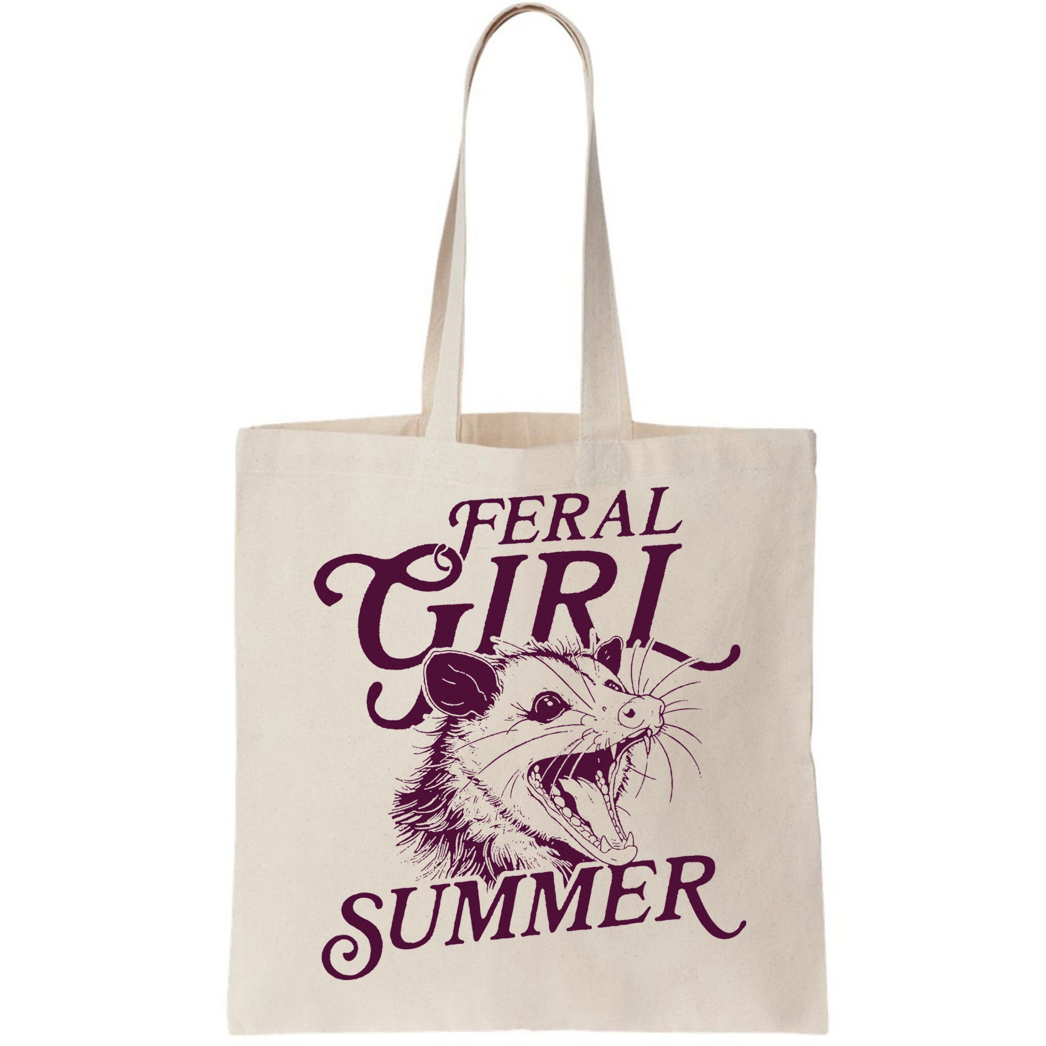 Feral Girl Summer Opossum Bag