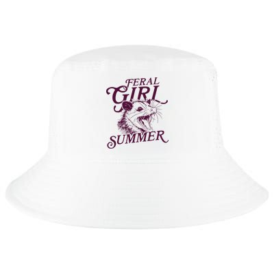 Feral Girl Summer Opossum Cool Comfort Performance Bucket Hat