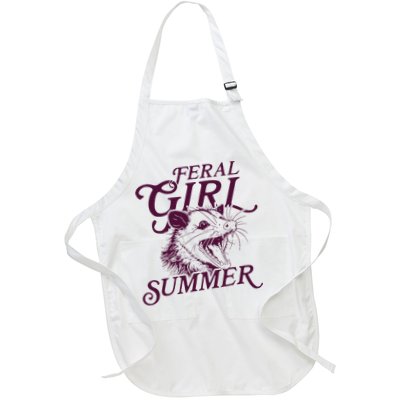 Feral Girl Summer Opossum Apron