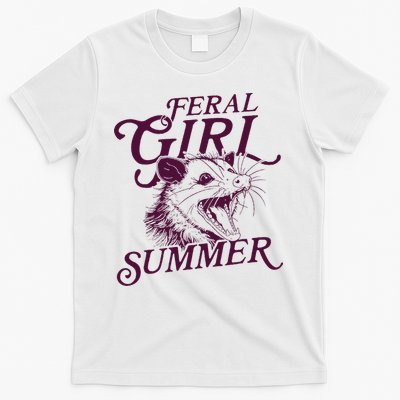 Feral Girl Summer Opossum T-Shirt
