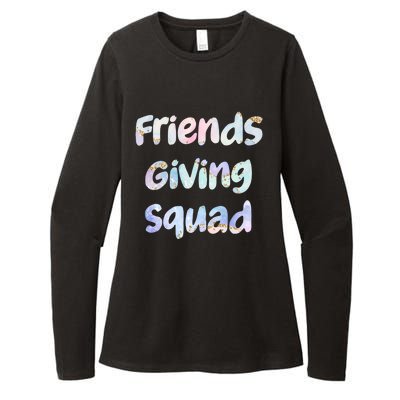 Friends Giving Squad Gift Womens CVC Long Sleeve Shirt