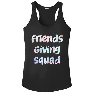 Friends Giving Squad Gift Ladies PosiCharge Competitor Racerback Tank