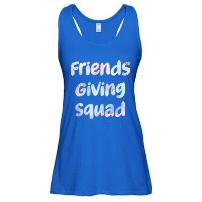 Friends Giving Squad Gift Ladies Essential Flowy Tank